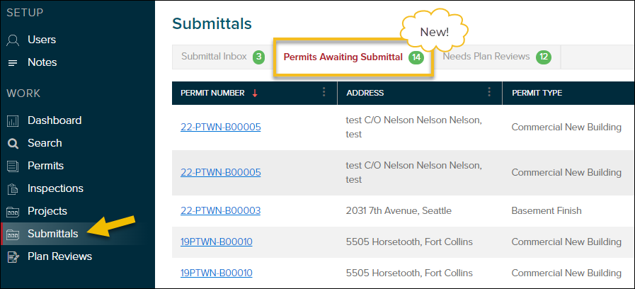 Sprint 8, submittals, permits awaiting submittal.png