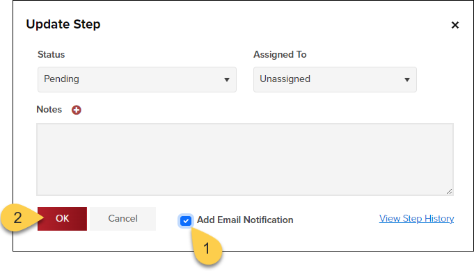 Update Step Modal, click Add Email Notification, then OK.png