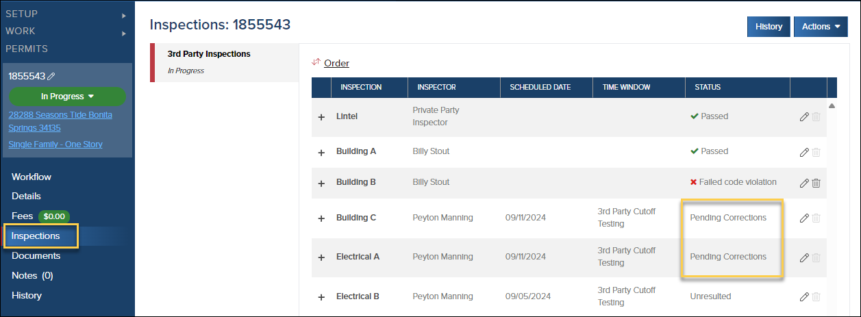 Weintraub Inspections, Permit, Inspections, Status, Pending Corrections.png