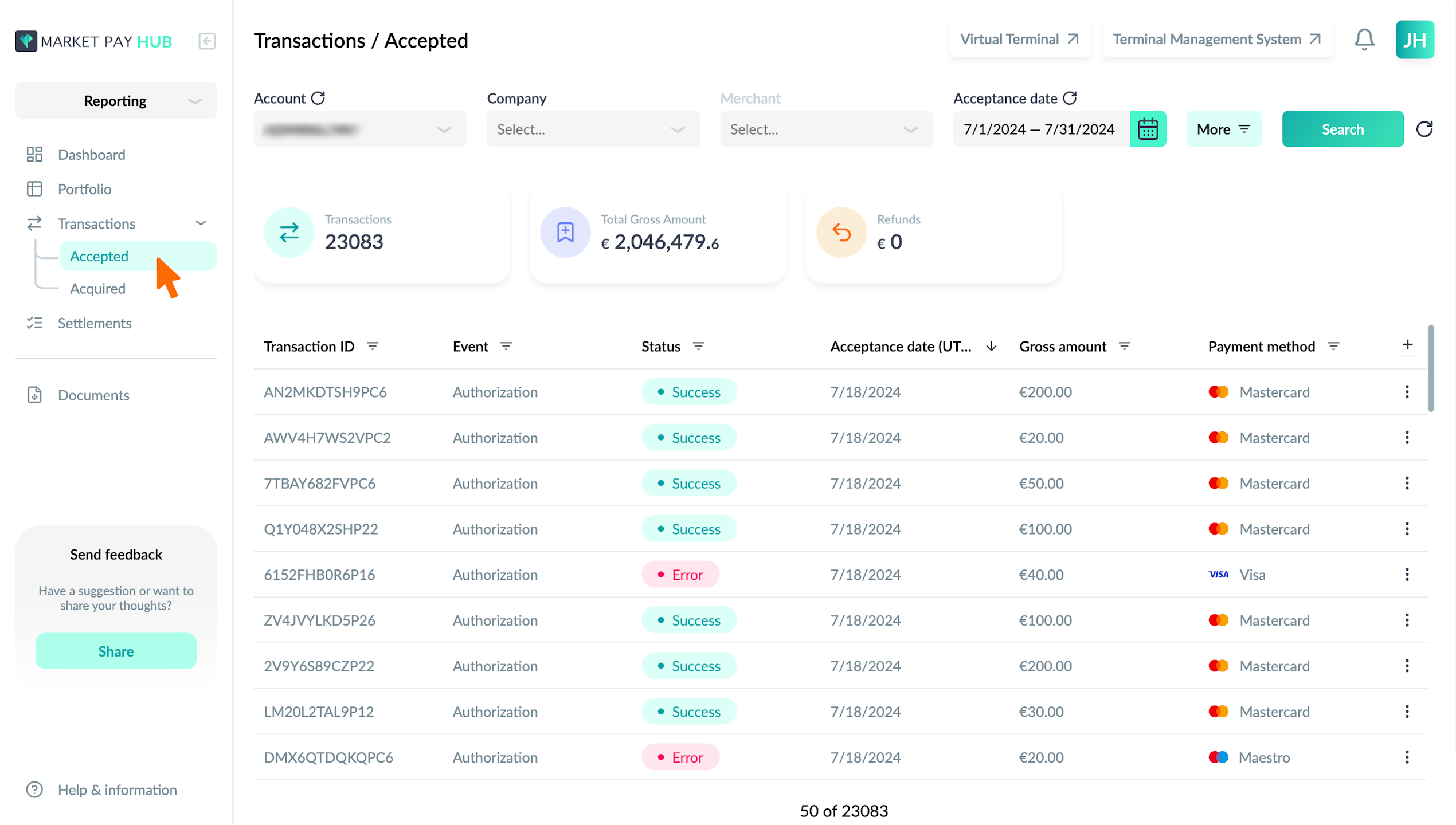 list-accepted-transactions