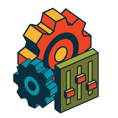 This logo has Settings