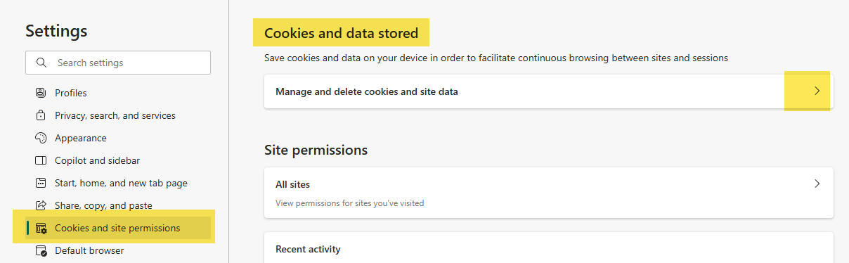 Cookie Issues