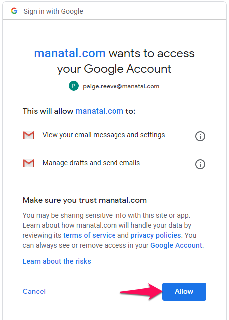How to Connect to your G Suite Gmail 5