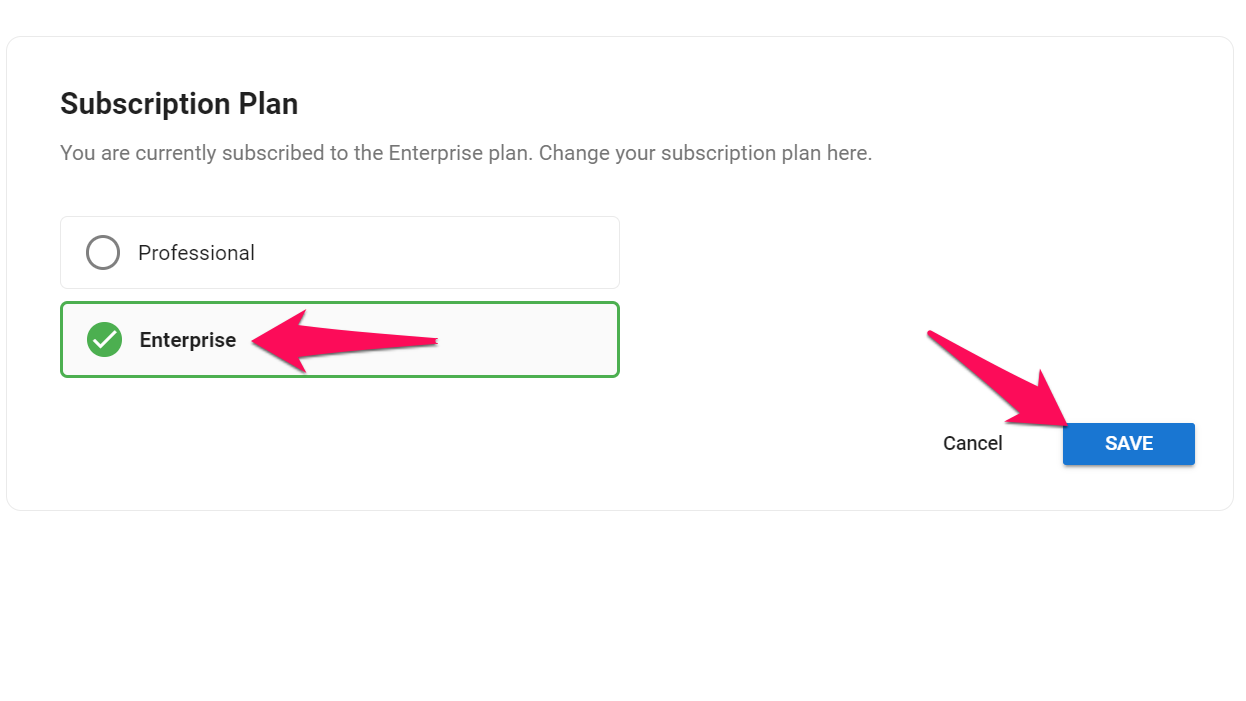 Manage Subscription 2