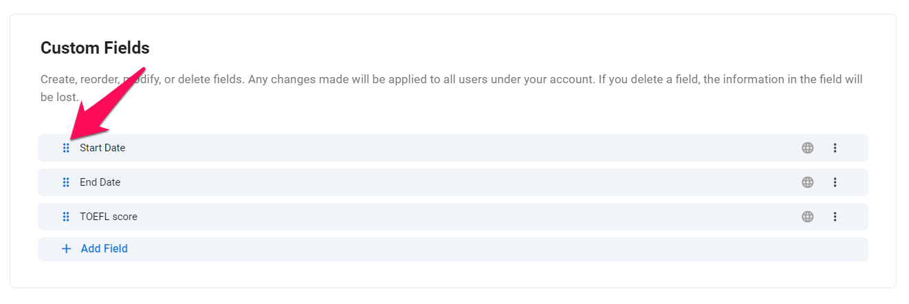 Match Custom Fields