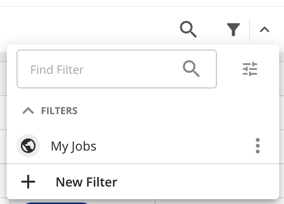 Organising Filters with Custom Groups