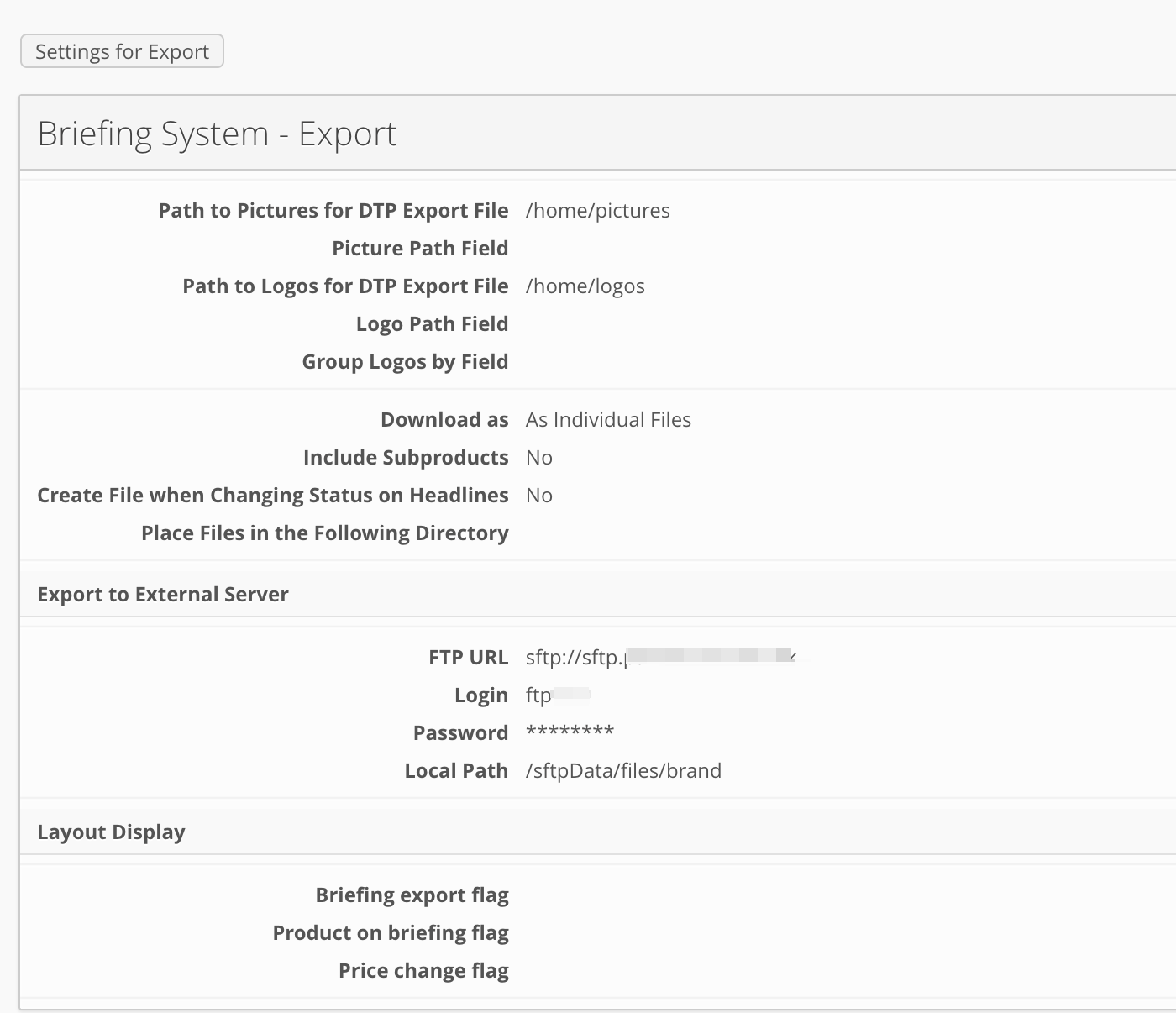 5.6. DTP file export