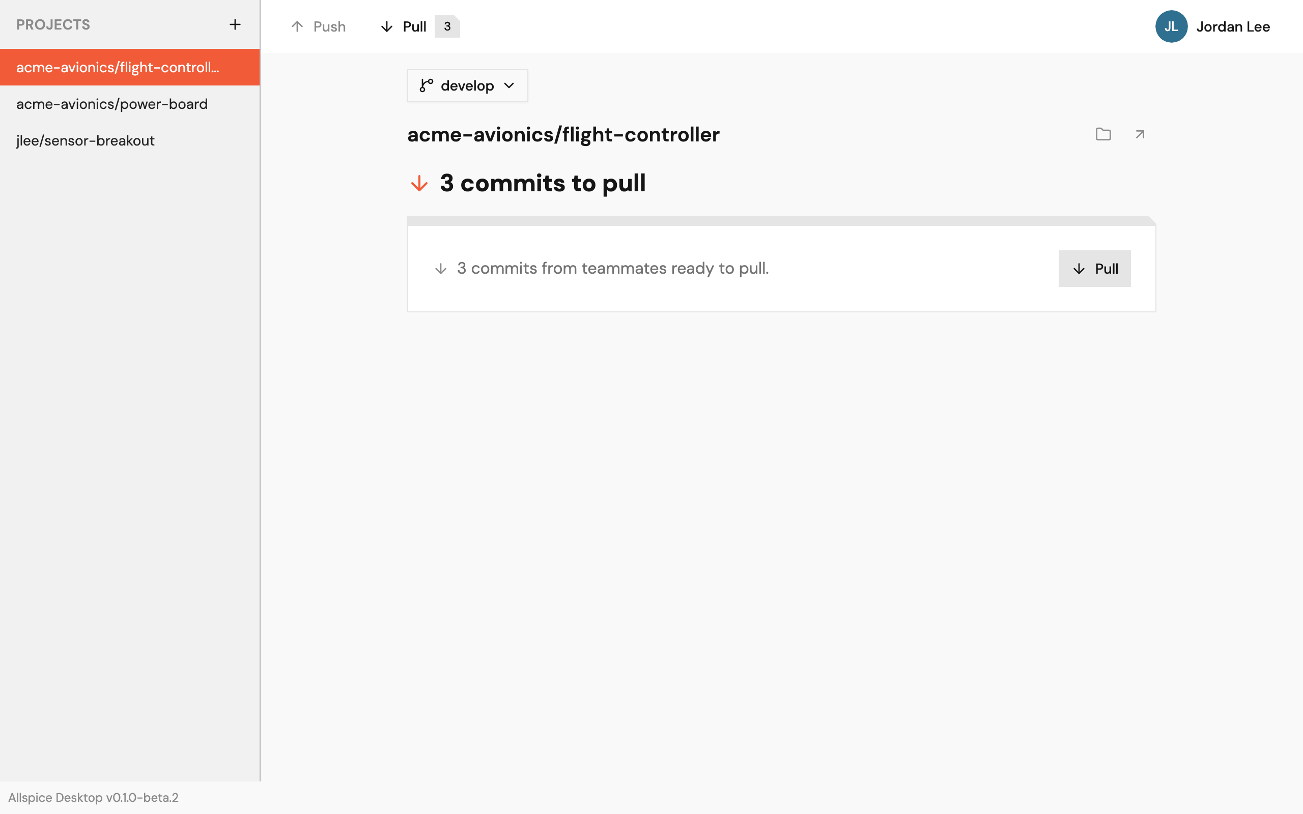 A project that is up to date