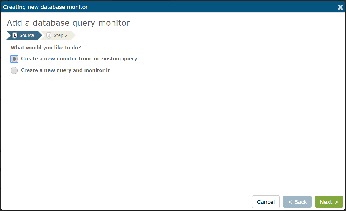 Database Query Monitor