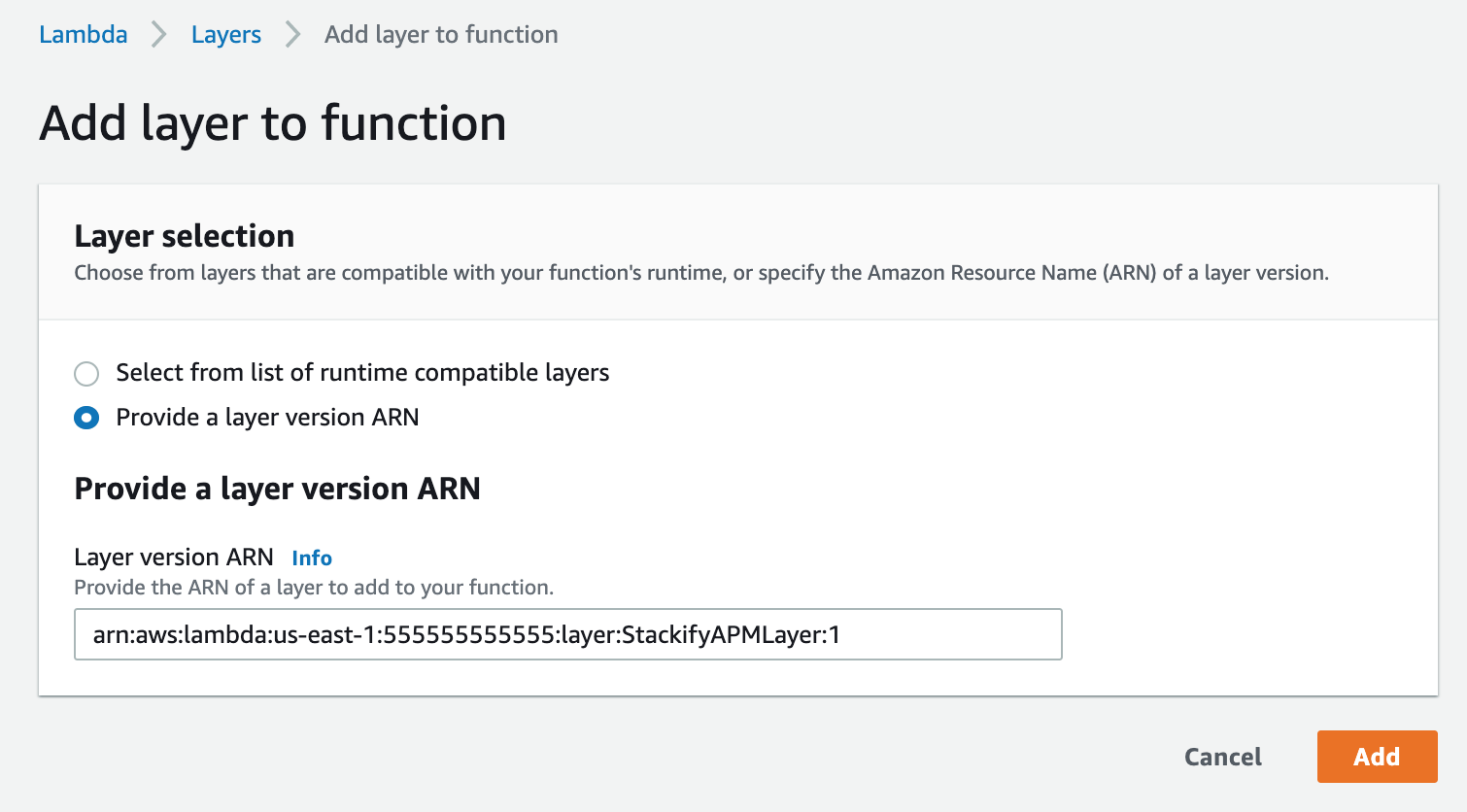 PHP APM with AWS Lambda