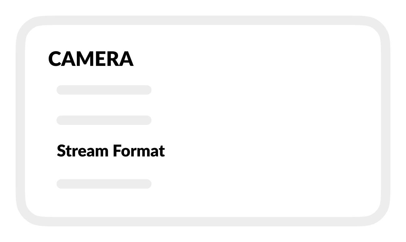 img garmin stream format