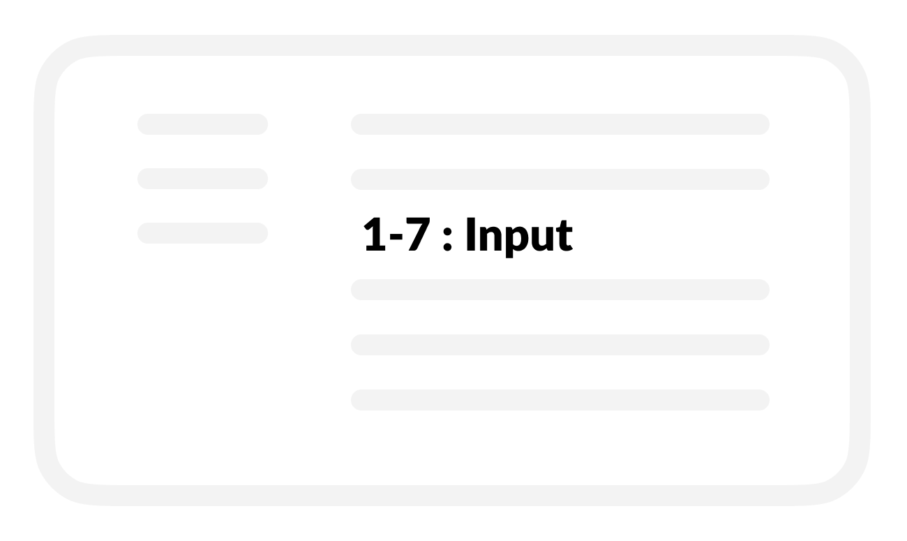 img select wired input channel