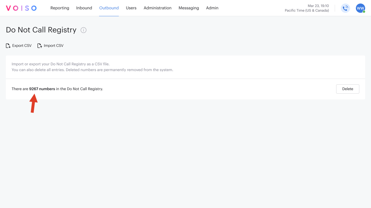 Do Not Call Registry Filled