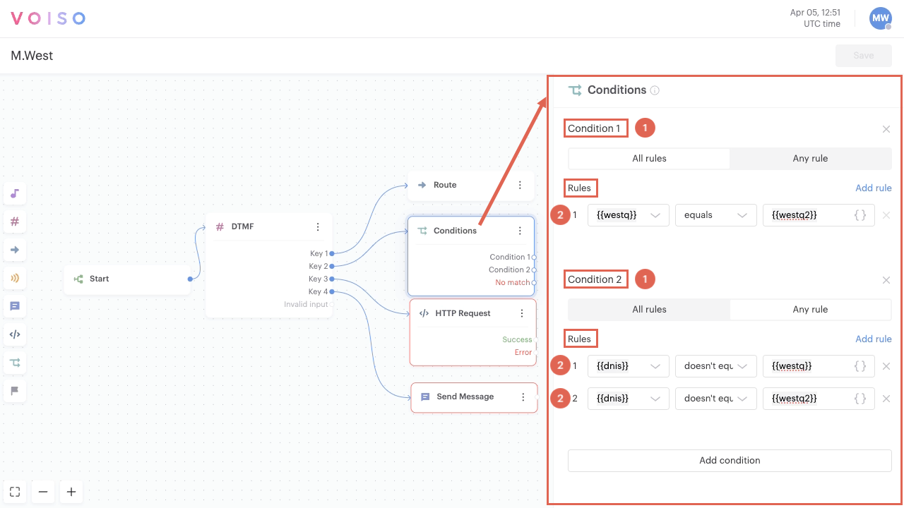 Flow Builder Conditions Node Example Conditions and Rules Revised