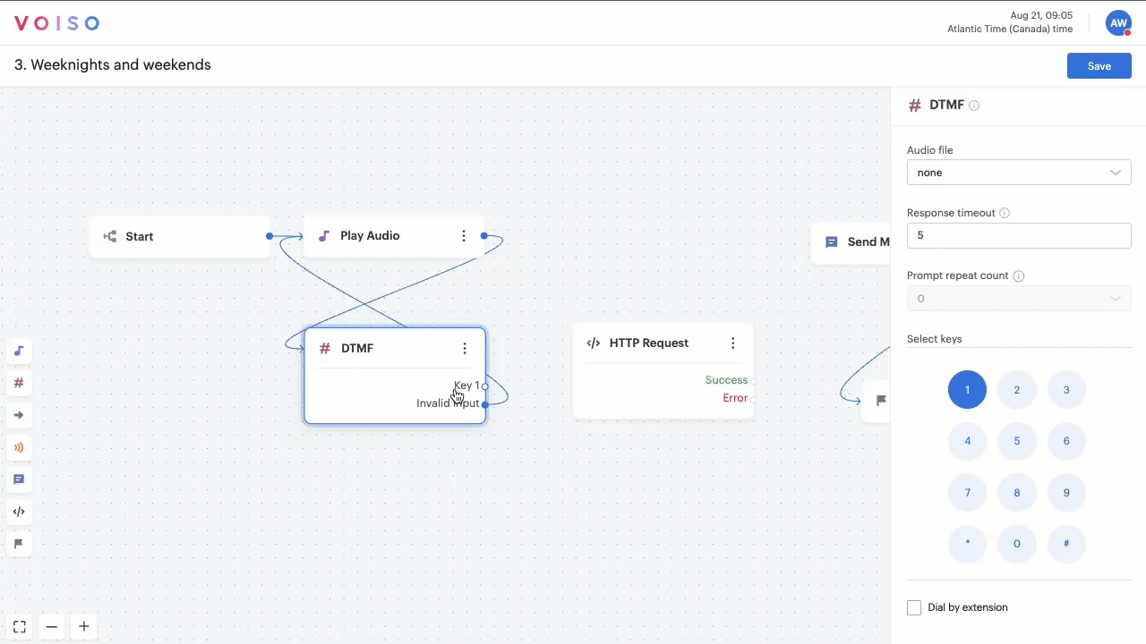 Flow Builder HTTP Request Node Making Connections