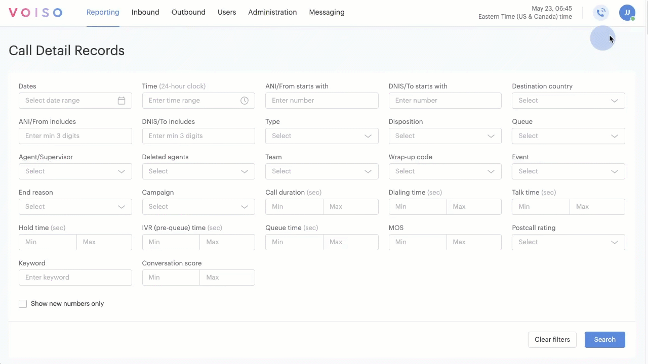 Profile Displaying Profile Panel Language Switcher Masked