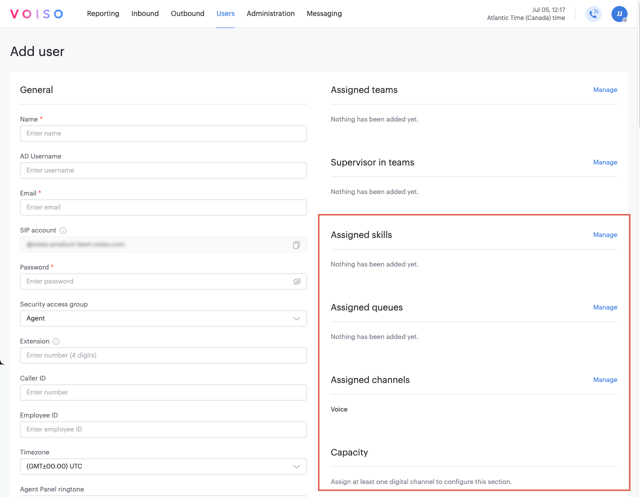 Users User ACD Optimization