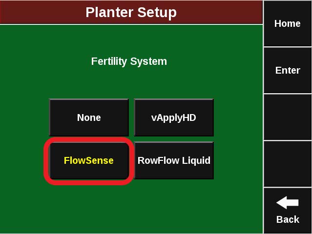 Configuring the Monitor for FlowSense