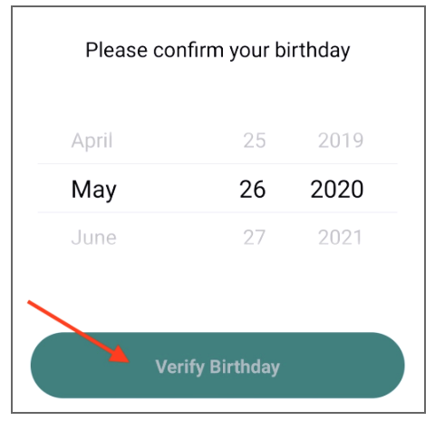 MYSelectPT_Mobile App_App Functions_My Health Records_Verify Birthday.png