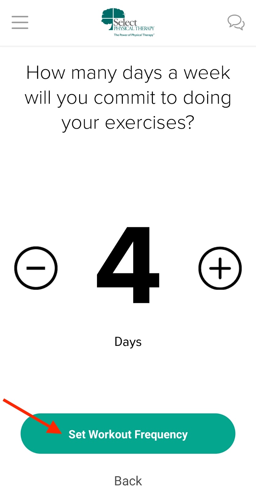 MYSelectPT_Mobile App_App Functions_Set Goals_Workout Frequency.jpg