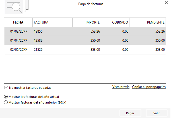 Interfaz de usuario gráfica, Tabla  Descripción generada automáticamente