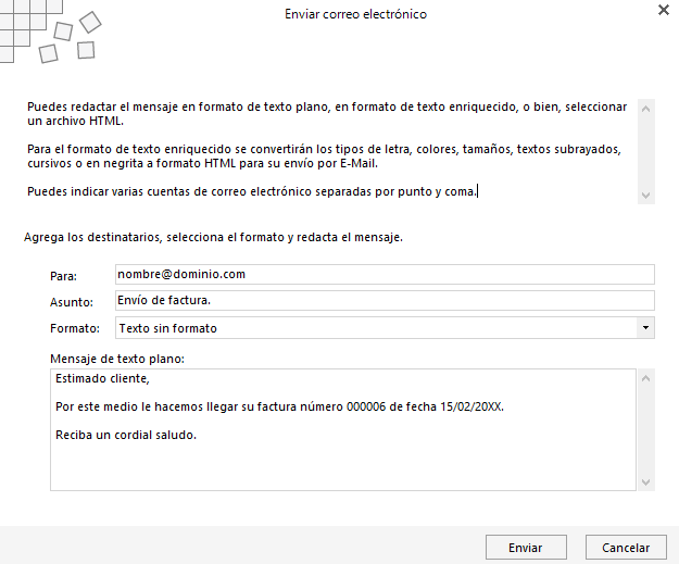 Interfaz de usuario gráfica, Texto, Aplicación, Correo electrónico  Descripción generada automáticamente