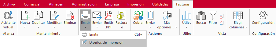 Interfaz de usuario gráfica, Aplicación, Word  Descripción generada automáticamente