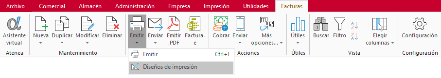 Interfaz de usuario gráfica, Aplicación, Word  Descripción generada automáticamente