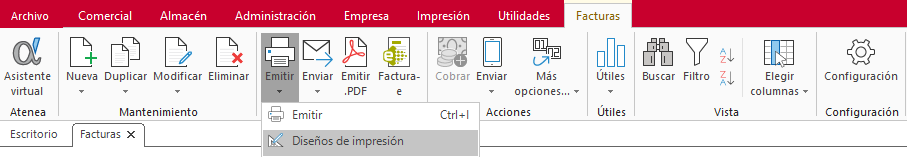 Interfaz de usuario gráfica, Aplicación, Word  Descripción generada automáticamente