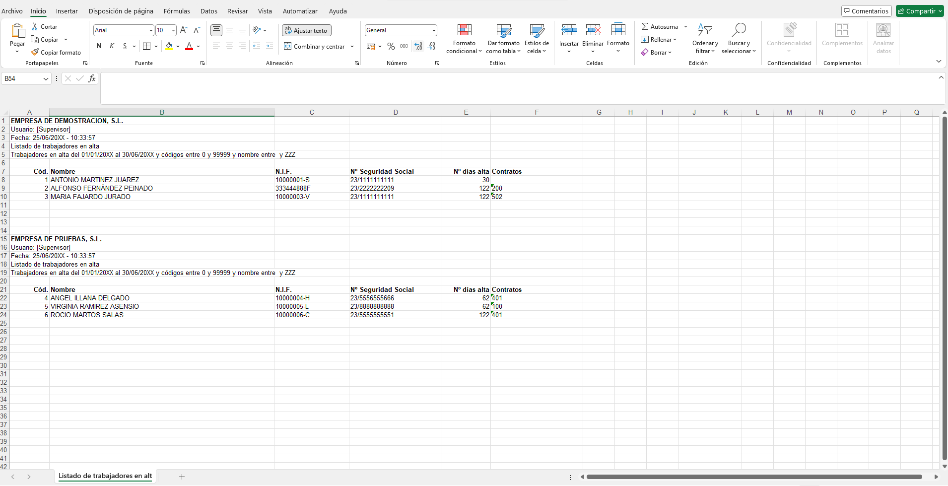 Interfaz de usuario gráfica, Aplicación, Tabla, Excel  Descripción generada automáticamente