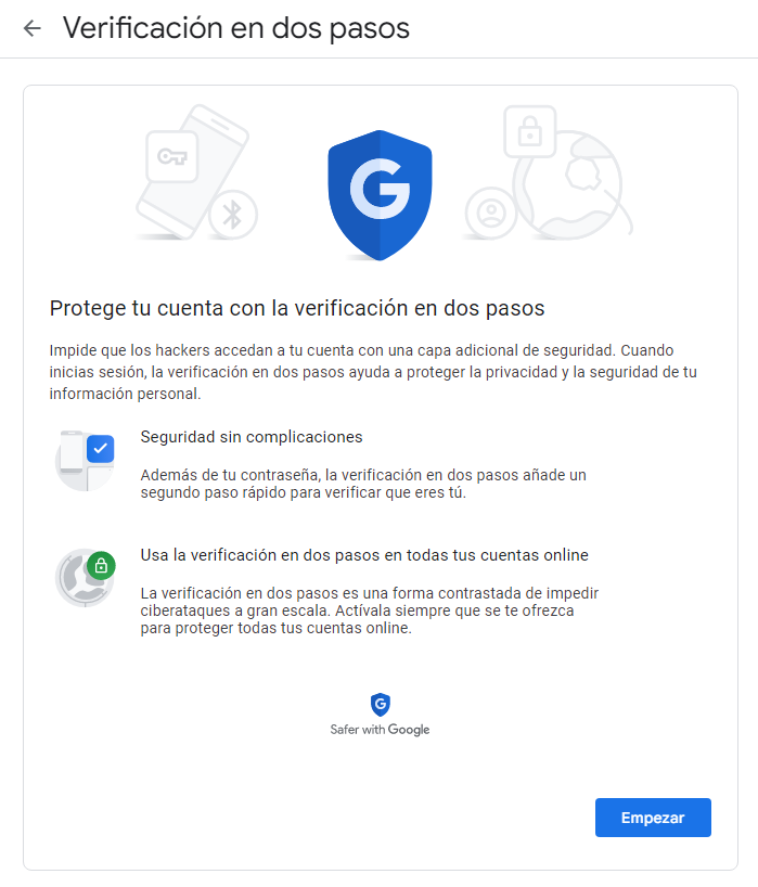 Google protege a usuarios del correo electrónico Gmail