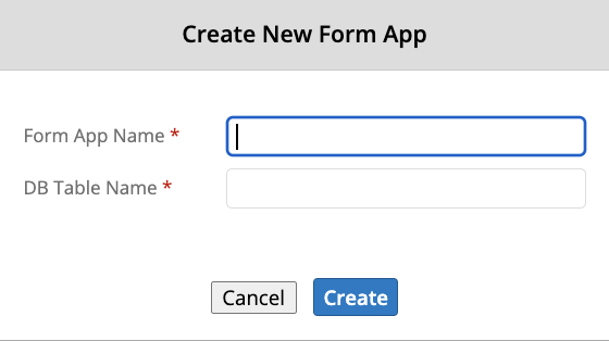 Forms Create