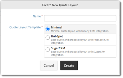 Add Quote UI Layouts