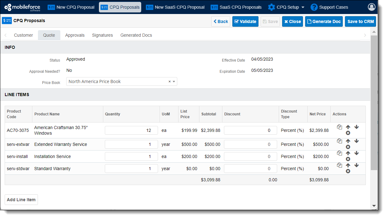 Creating Proposals in Pipeline