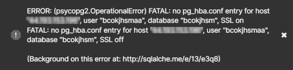 Error_PostgreSQL_Incorrect_Username