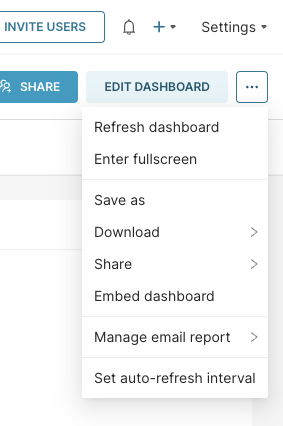 Creating a Dashboard
