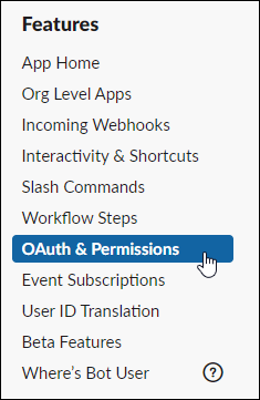 Slack_Select_OAuth_and_Permissions