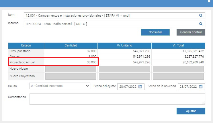 Ajuste confirmado_insumo