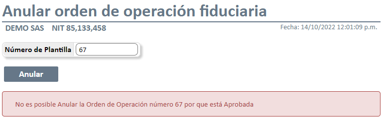 Anular Orden de Operacion Fiduciaria5