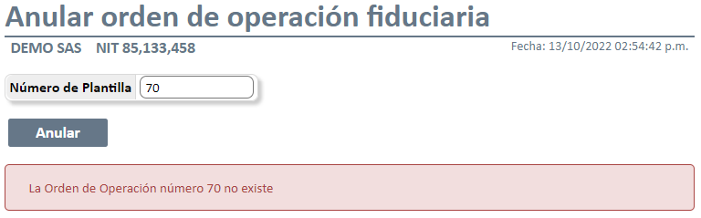 Anular Orden de Operacion Fiduciaria6