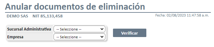 Anular documentos de eliminación1