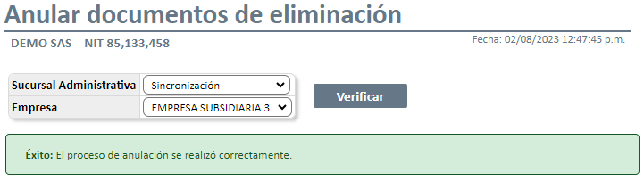 Anular documentos de eliminación6