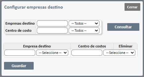 Configuración traslados movimientos entre empresas3