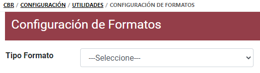 ConfiguracionFormatos