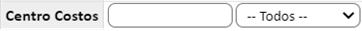 Control de busqueda centro costos