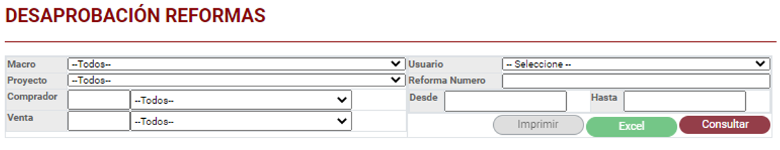 Desaprobreforma