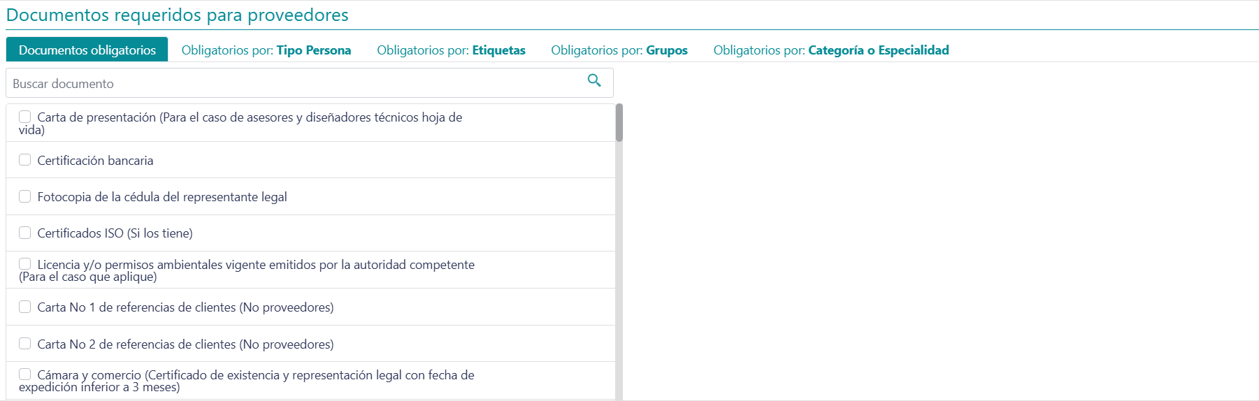 Documentos requeridos 11