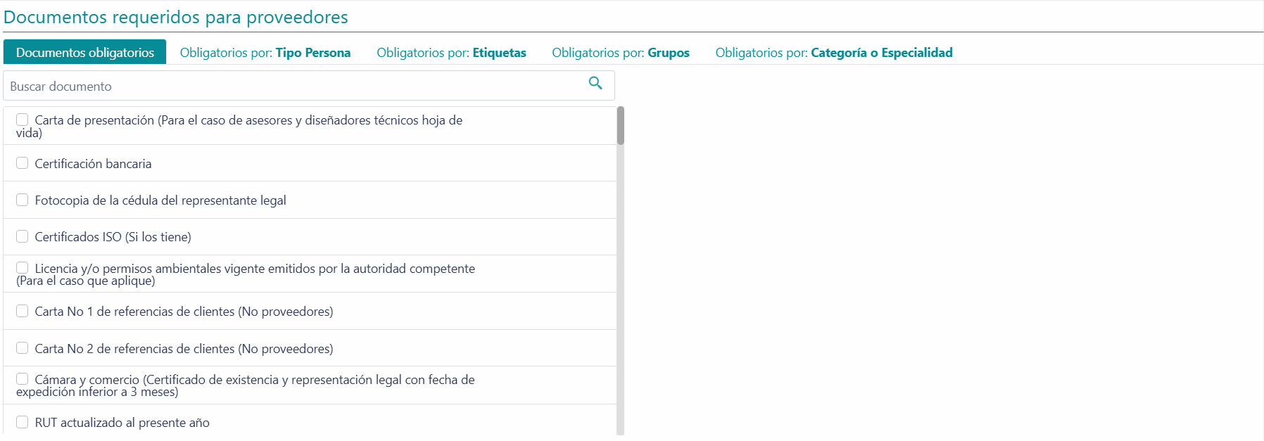 Documentos requeridos 31