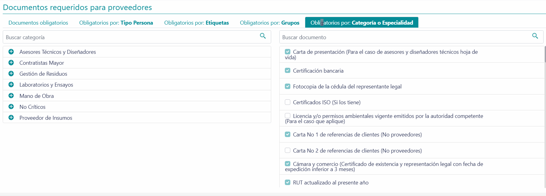 Documentos requeridos 7