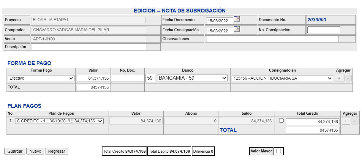 EdicionNotaSubrogacion31